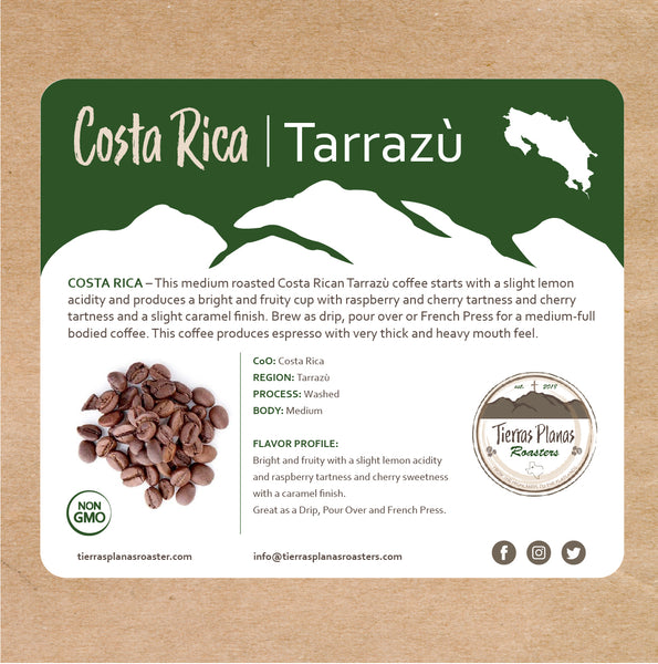 Costa Rica – Tarrazù Coffee -2019